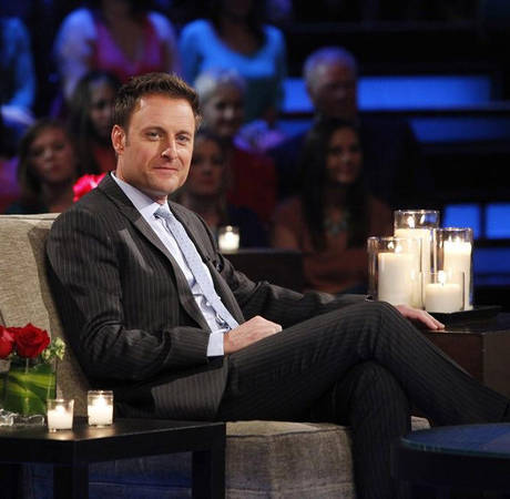 Chris Harrison at the Men Tell All