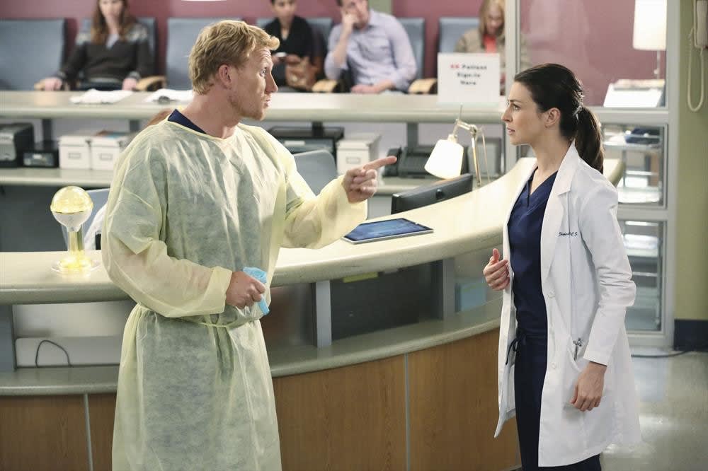 Owen vs. Amelia - Grey's Anatomy Season 11 Episode 7