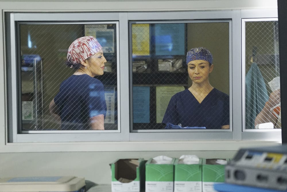 Callie and Amelia - Grey's Anatomy Season 11 Episode 24
