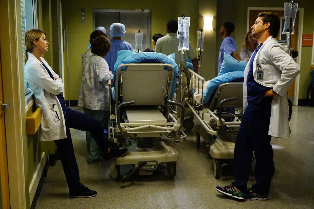 Meredith and Nathan - Grey's Anatomy Season 13 Episode 3