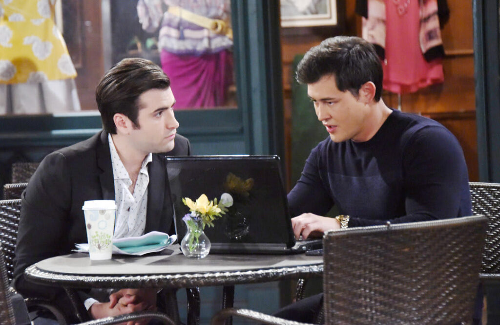 Sonny and Paul Work Together - Days of Our Lives