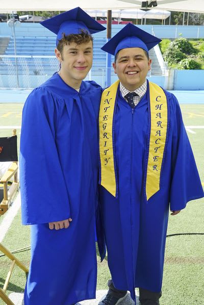 Luke and Manny Graduate