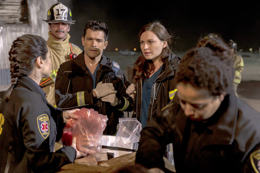 A Hand - The Night Shift Season 4 Episode 3