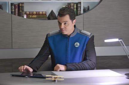 Captain's Office - The Orville Season 1 Episode 1