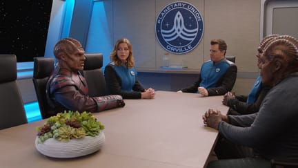 Meeting with Vorak - The Orville Season 1 Episode 3