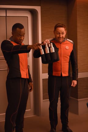 The Bros with Booze - The Orville Season 1 Episode 3