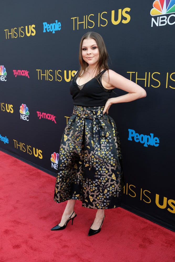Hanna Ziele on the Red Carpet - This Is Us