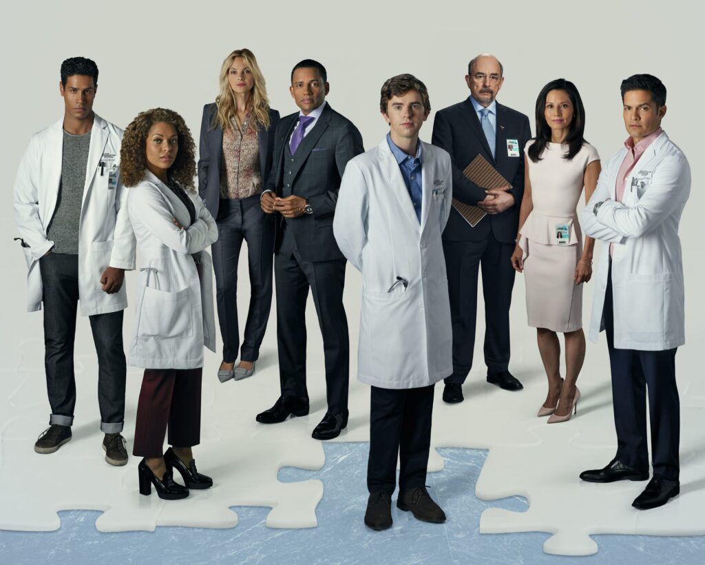 the cast of The Good Doctor
