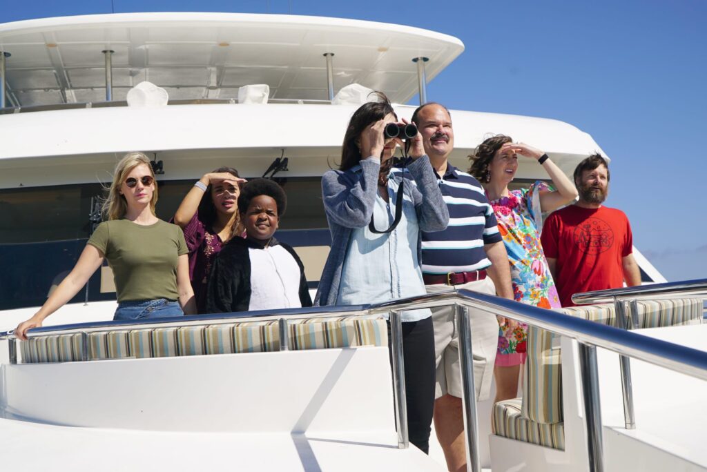 the gang arrives in Mexico - The Last Man on Earth Season 4 Episode 3