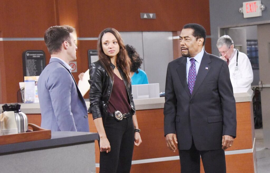 Abe Blames JJ - Days of Our Lives
