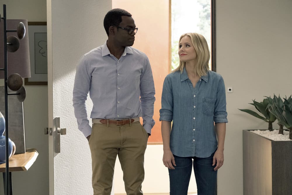 Chidi and Eleanor in the House - The Good Place Season 2 Episode 10