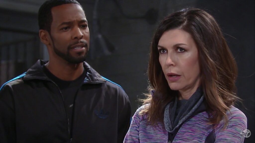 Anna Confides In Andre â General Hospital