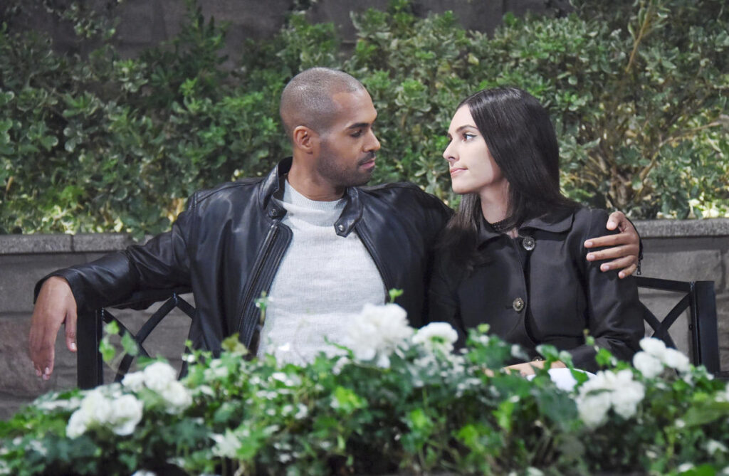 Eli Comforts Gabi - Days of Our Lives