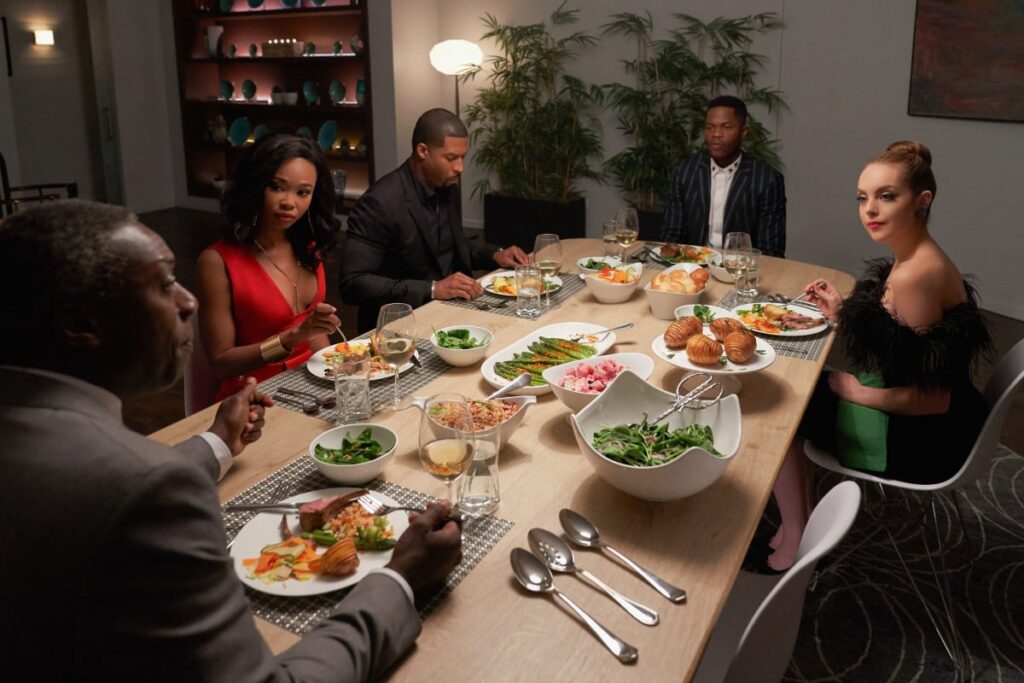 Family Dinner - Dynasty Season 1 Episode 14