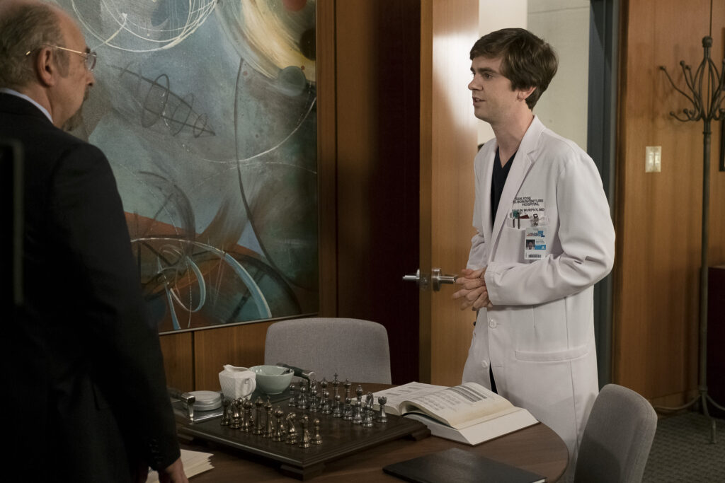 Shaun and Glassman - The Good Doctor Season 1 Episode 13