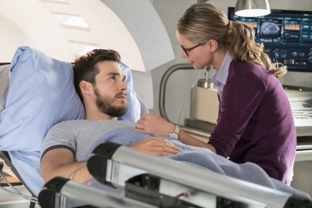 At Mon-El's Side - Supergirl Season 3 Episode 7