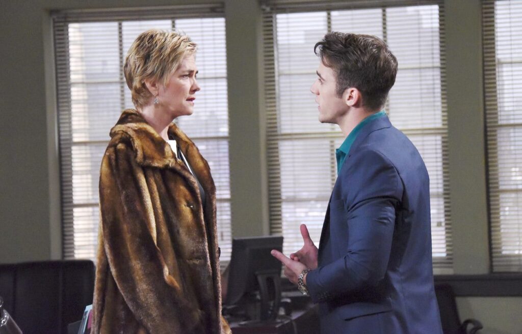 Eve and JJ Share a Moment - Days of Our Lives