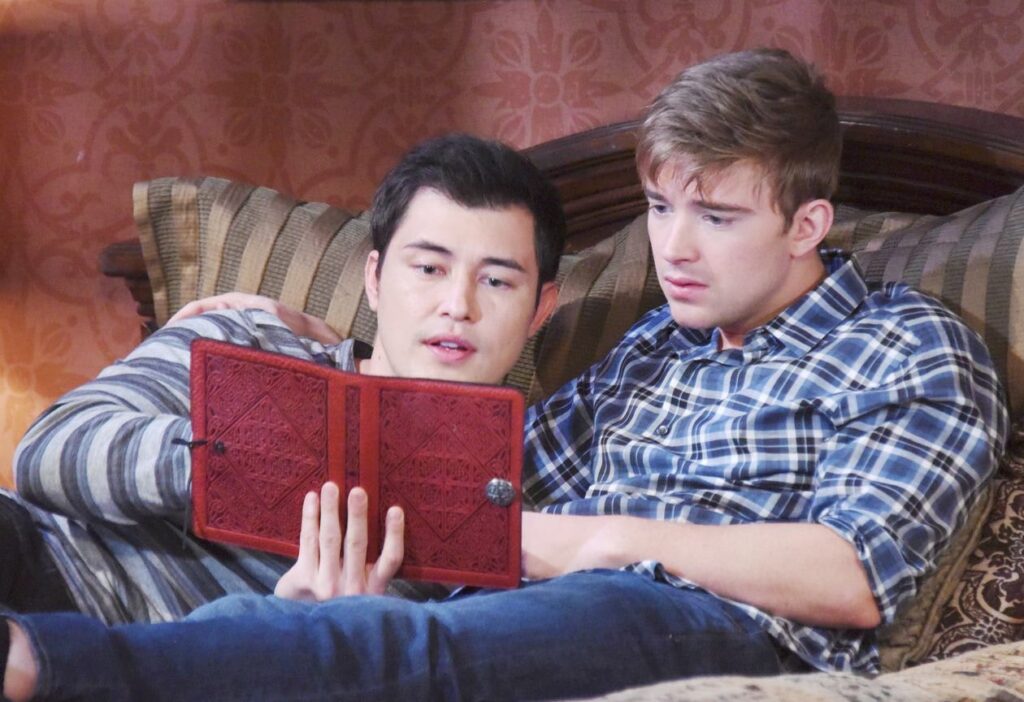 Reading Rolf's Diary - Days of Our Lives