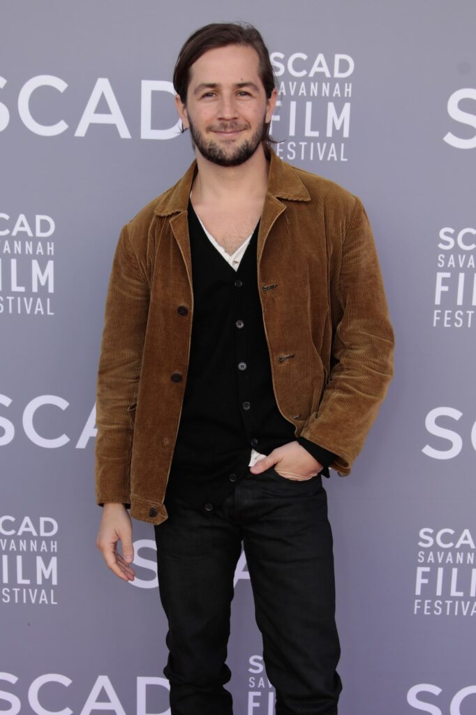 Michael Angarano Attends Event