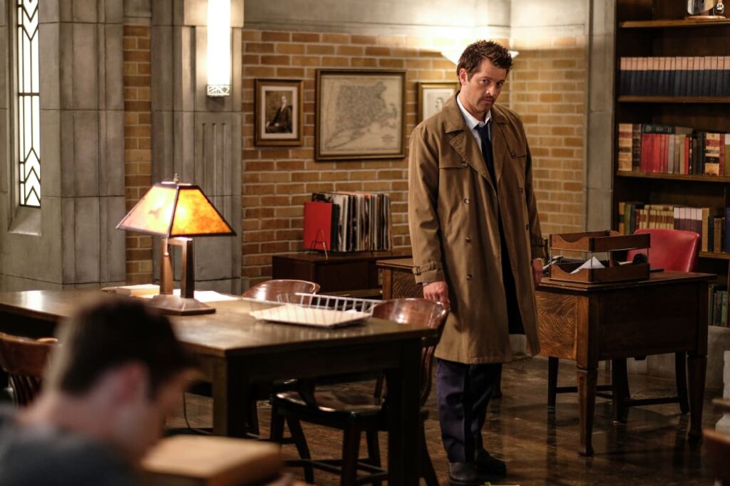 Castiel And Jack - Supernatural Season 14 Episode 2