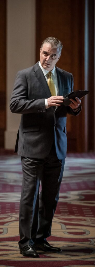 Close up on Chris Noth - Doctor Who Season 11 Episode 4