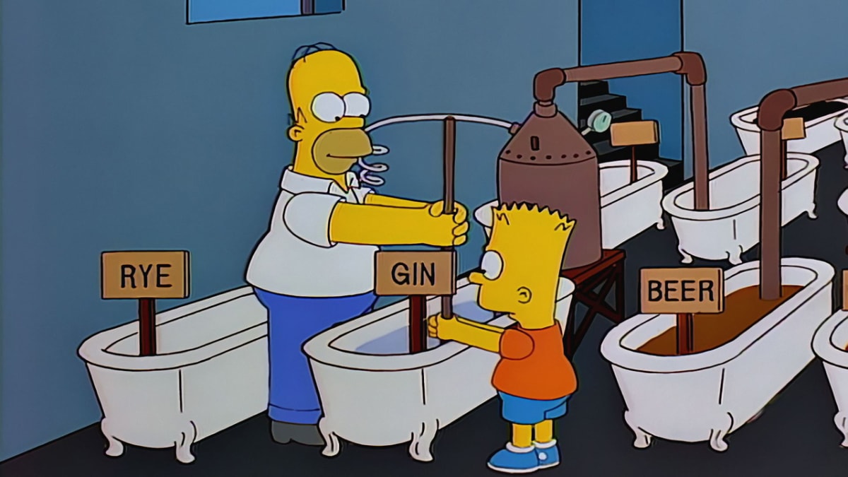Homer & Bart Simpson - The Simpsons
