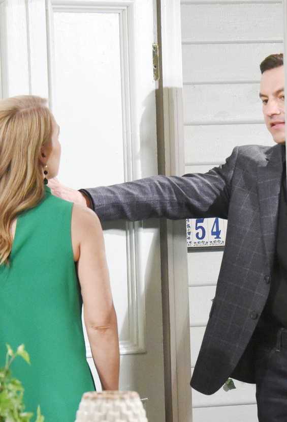 Jen Spills Secrets to Stefan - Days of Our Lives
