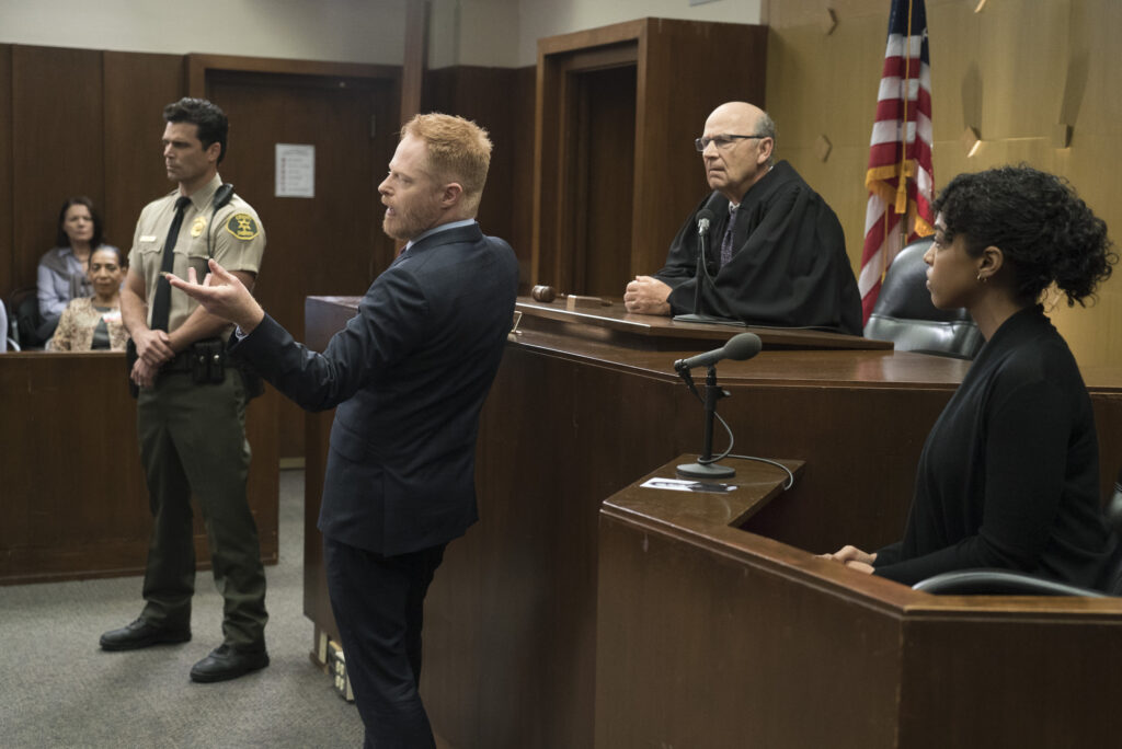 Mitch in the Courtroom - Modern Family Season 10 Episode 2