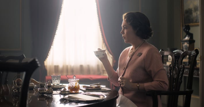 Olivia Colman as Queen Elizabeth