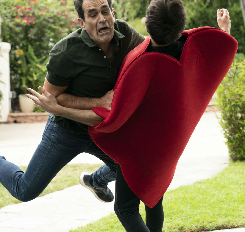 Phil Tackles Dylan - Modern Family Season 10 Episode 4