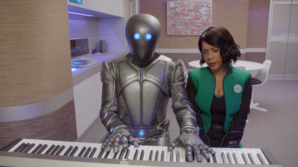 At the Keyboard - The Orville Season 2 Episode 1