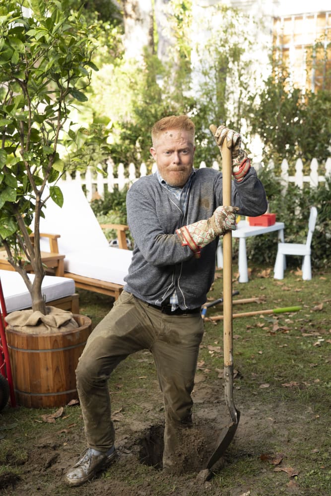Mitch Trying to Garden - Modern Family Season 10 Episode 9