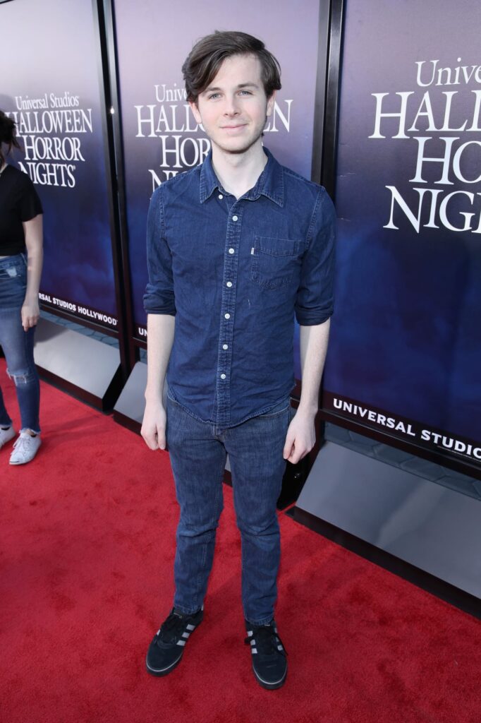 Chandler Riggs Attends Event