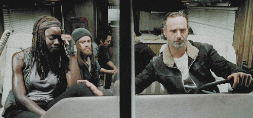 Rick and Michonne - The Walking Dead