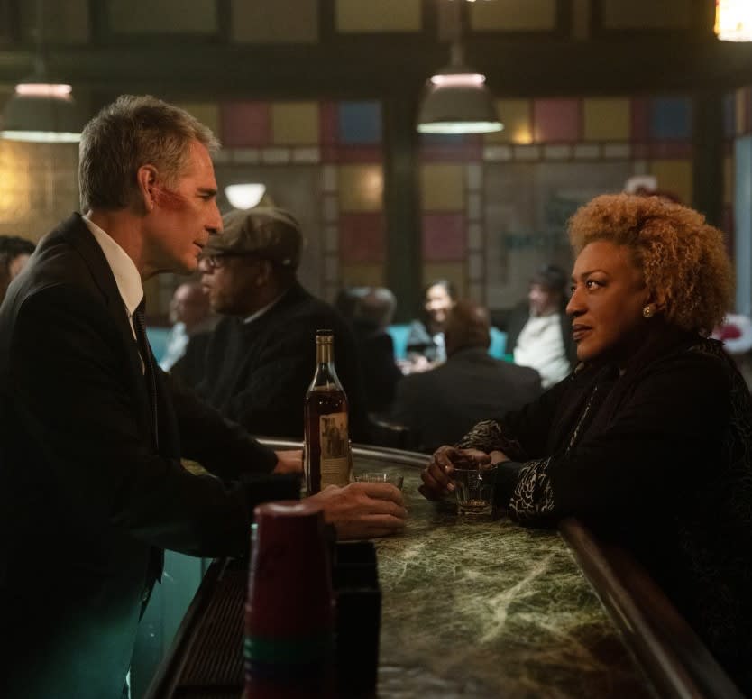 Sharing a Drink - NCIS: New Orleans Season 5 Episode 11