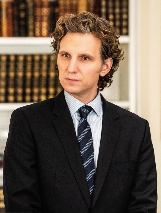 Sebastian Arcelus as Jay Whitman - Madam Secretary Season 5 Episode 14