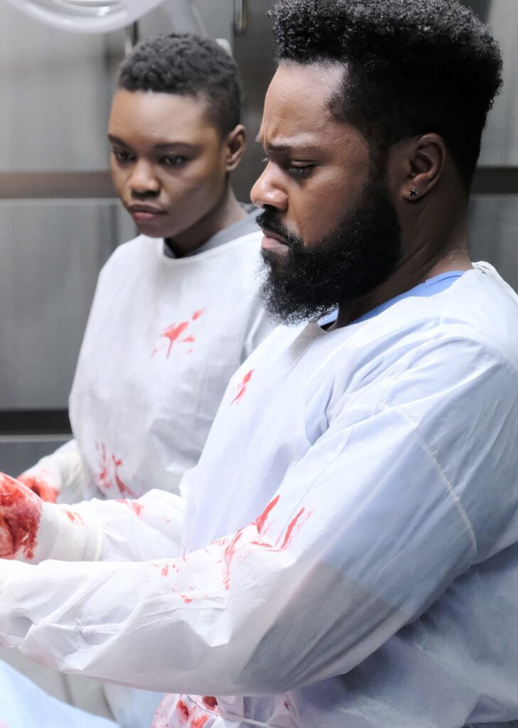 Weighing Matters of the Heart - Tall - The Resident Season 2 Episode 14