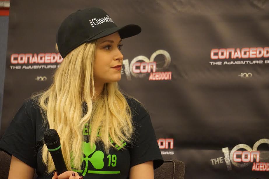 Eliza at Conageddon  - The 100