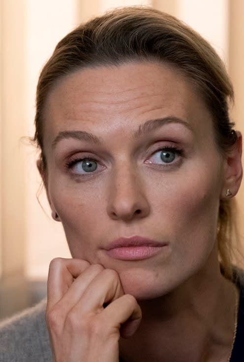 Sarah Looks Bewildered - The Village Season 1 Episode 2