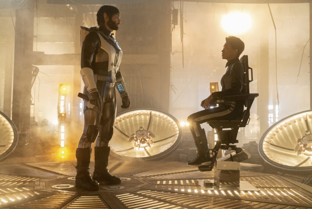 Spock and Burnham - Star Trek: Discovery Season 2 Episode 10