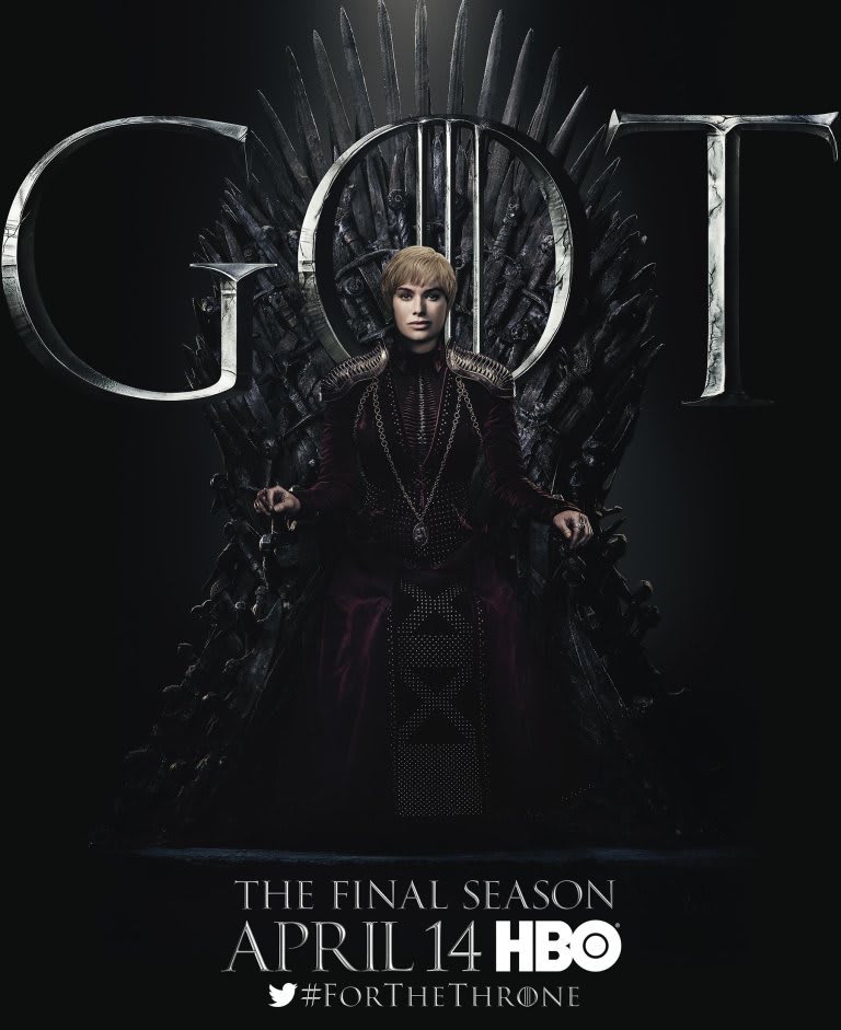 Cersei on the Throne - Game of Thrones