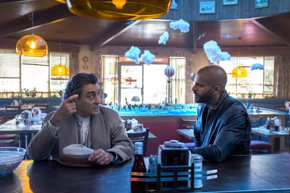 Wednesday and Shadow - American Gods Season 2 Episode 4