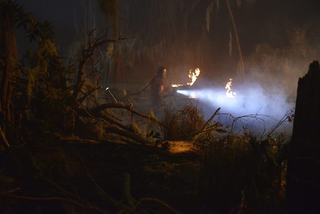 Abby Ventures into the Swamp