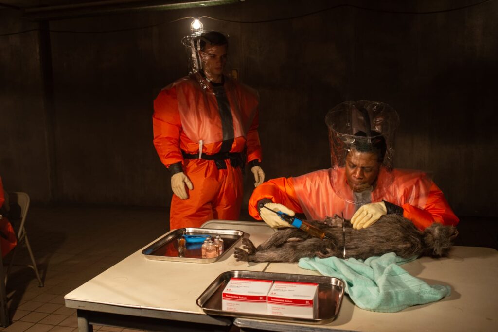Dissecting a Contaminated Monkey - The Hot Zone