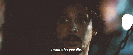 Bellamy Talks to Clarke - The 100 Season 6 Episode 8