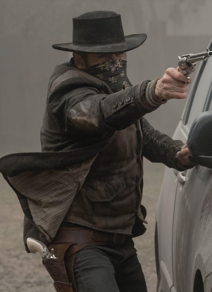 John Dorie Parties Like He's in the Wild West - Fear the Walking Dead Season 5 Episode 3