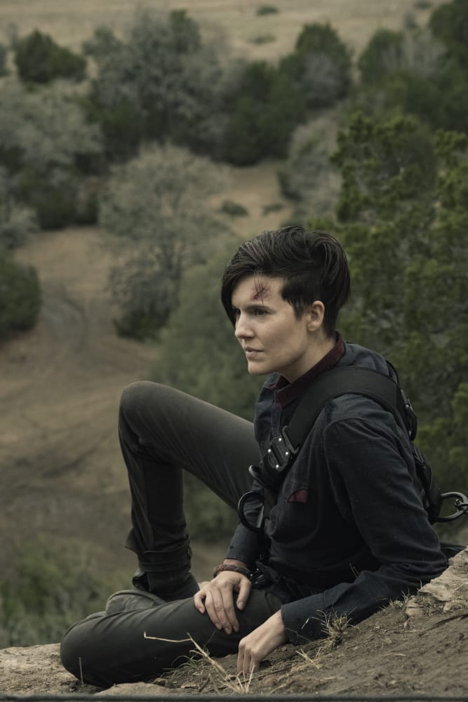 Althea on a Mountain - Fear the Walking Dead Season 5 Episode 5