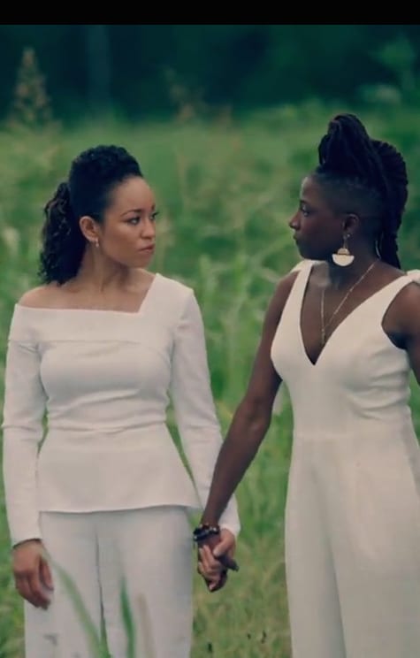 Charley and Nova in White - Queen Sugar Season 4 Episode 13