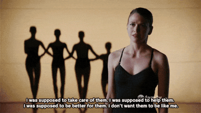 Michelle has a confession - Bunheads