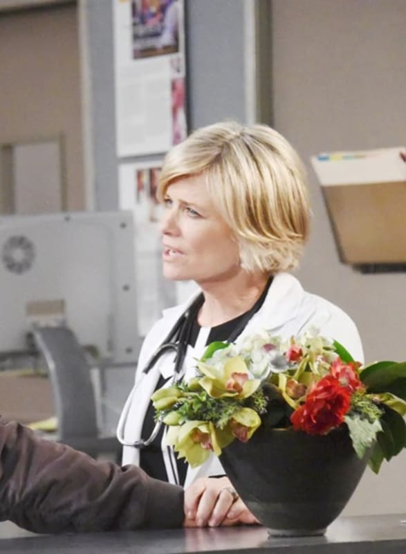 (TALL) Kayla Talks to Lucas - Days of Our Lives